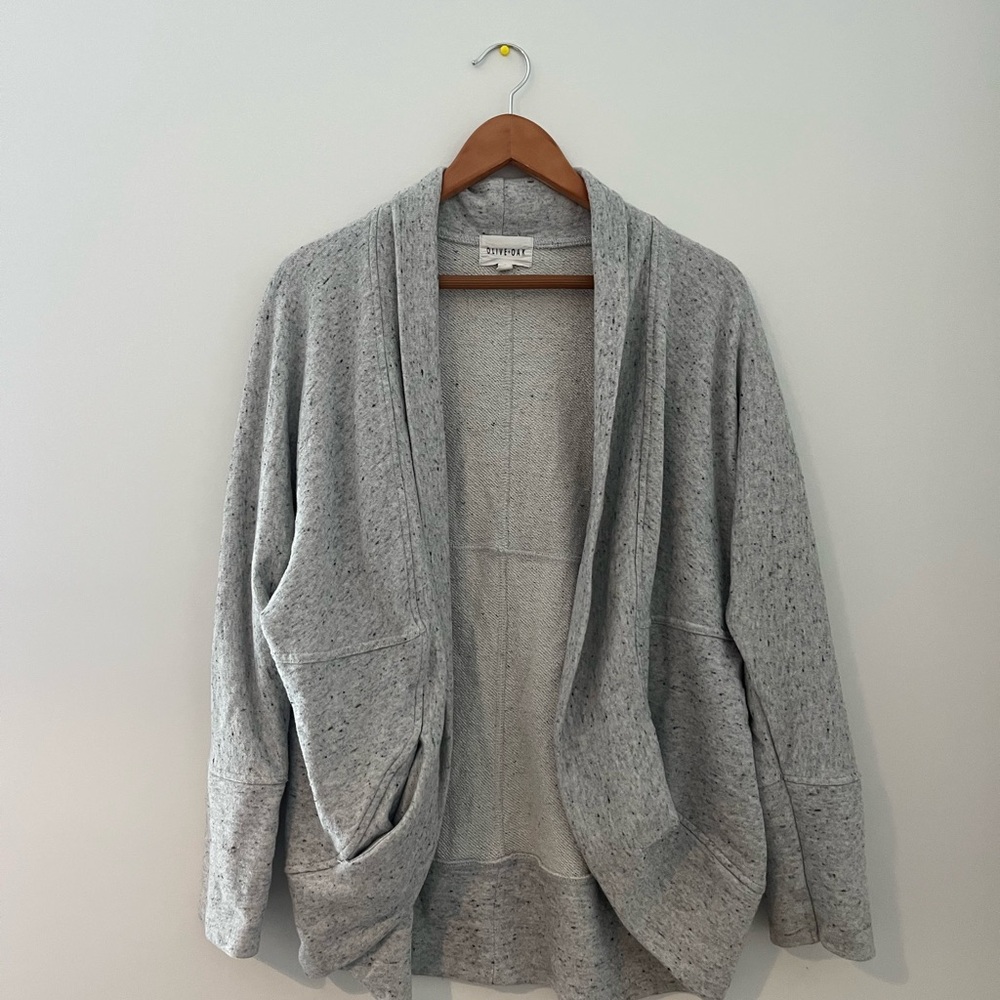 Olive & Oak Light Gray Cardigan